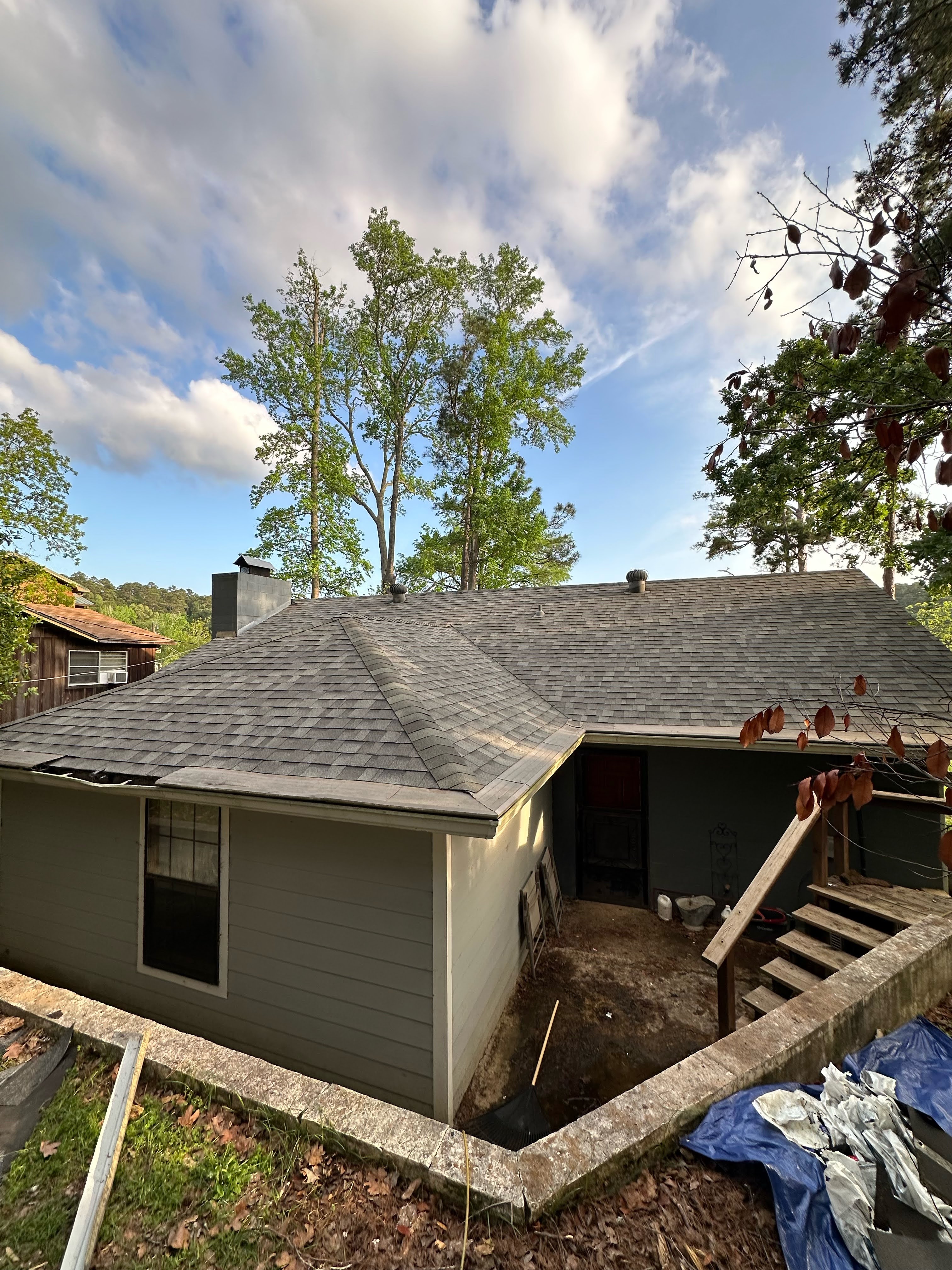Roofing job